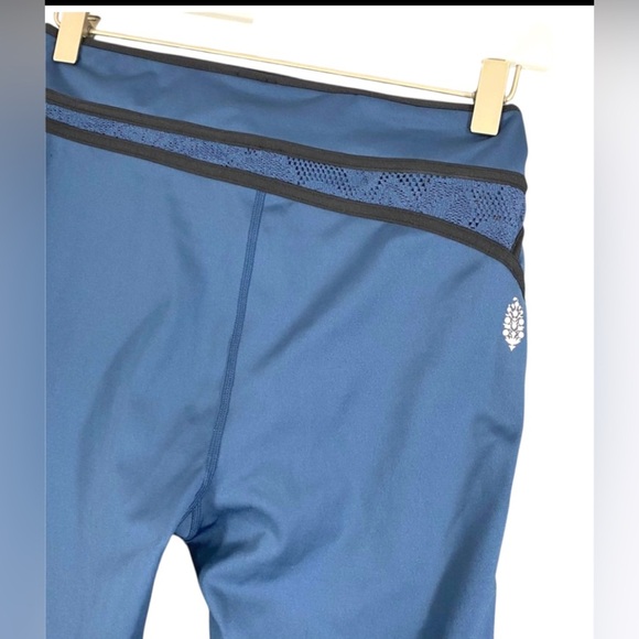 FP Movement by Free People Blue and Black Performance Leggings - Picture 4 of 7